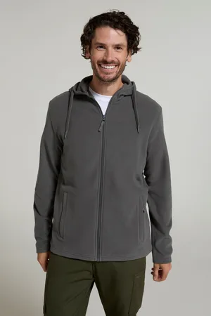 Mountain Warehouse Camber II - męska zapinana na zamek bluza z kapturem