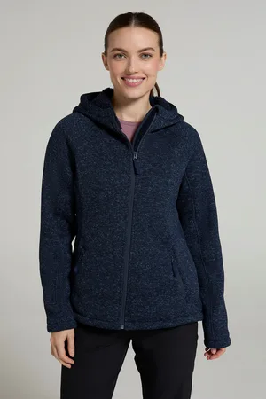 Mountain Warehouse Nevis damska bluza z kapturem i futrzaną podszewką