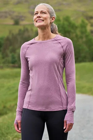Mountain Warehouse Stance — damska miękka w dotyku koszulka z długim rękawem