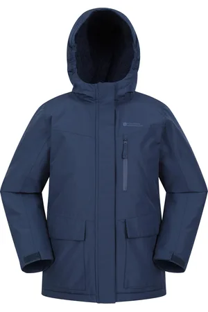 Mountain Warehouse Noah — kurtka wodoodporna dla dzieci ocieplana polarem