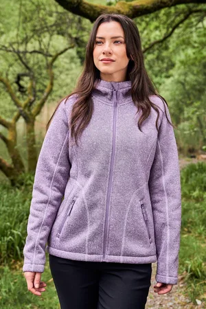 Mountain Warehouse Nevis damska bluza z kapturem i futrzaną podszewką