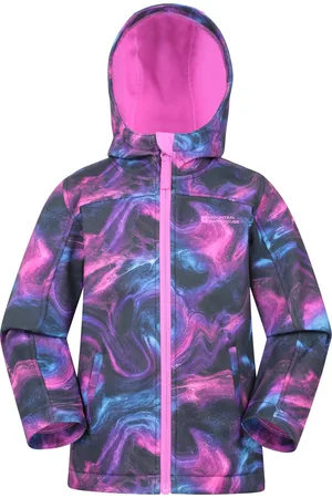 Mountain Warehouse Exodus II dziecięcy softshell wodoodporny z nadurkiem