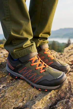 Mountain Warehouse Stampede — dziecięce, łatwe do założenia, wodoodporne buty trekkingowe
