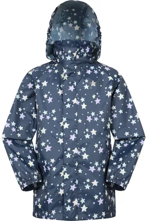 Mountain Warehouse Printed Kids Waterproof Pakka Jacket