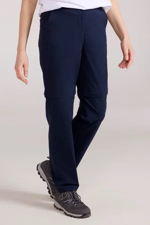 Mountain Warehouse Delta — damskie spodnie streczowe na zamek błyskawiczny