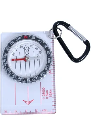 Mountain Warehouse Compass Map with Karabiner
