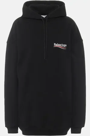 Balenciaga Oversized cotton hoodie