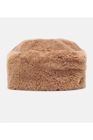 Max Mara Colby camel hair hat