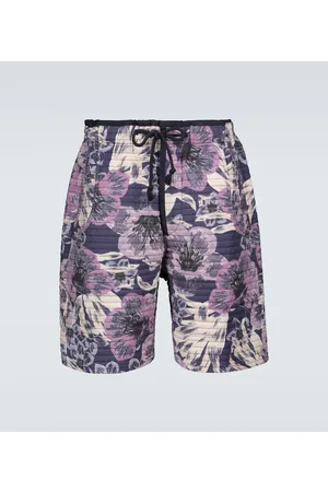 Isabel Marant Helani floral quilted shorts