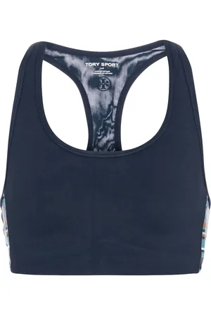 Tory Burch Side-striped sports bra