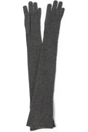 Brunello Cucinelli Cashmere-blend gloves