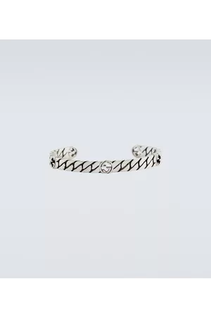 Gucci Sterling silver Interlocking G bracelet