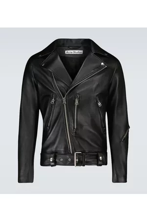 Acne Studios Ramoneska - Leather biker jacket