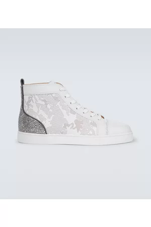 Christian Louboutin Louis Sp Strass high-top sneakers
