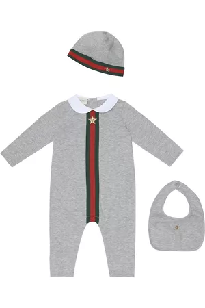 Gucci Baby onesie, hat and bib set