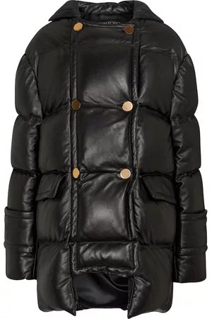 Tom Ford Kobieta Luksusowe - Leather puffer jacket