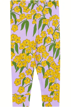 Mini Rodini Baby floral leggings