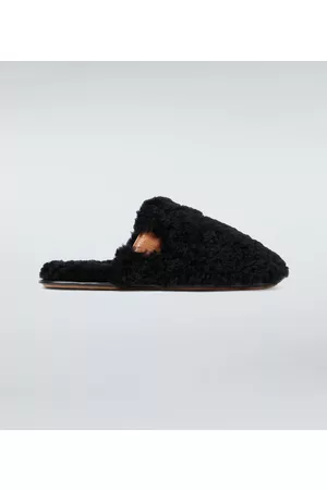 Loewe Kapcie Luksosowe - Shearling slippers