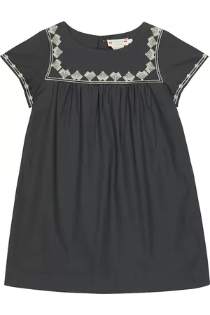 BONPOINT Kobieta Sukienki Bawełniane - Embroidered cotton dress
