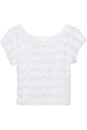 ANNA KOSTUROVA Bella crochet cotton top