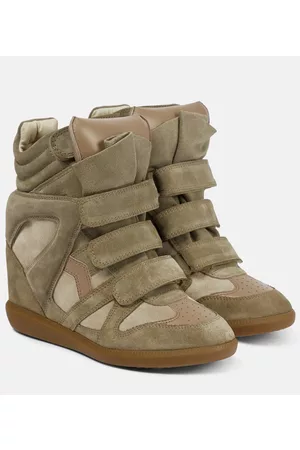 Isabel Marant Zapatillas de cuña Bekett de ante