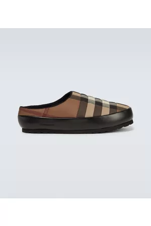 Burberry Slippers de cuadros