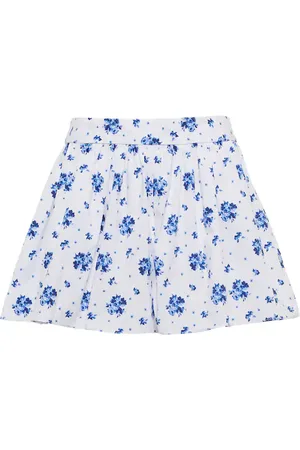 Caroline Constas Teagen floral cotton-blend shorts