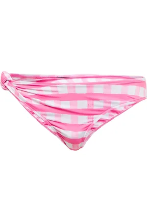 Jacquemus Le Bas Vichy checked bikini bottoms