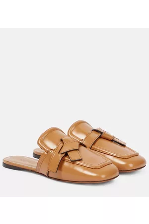 Loewe Kobieta Kapcie - Gate leather slippers