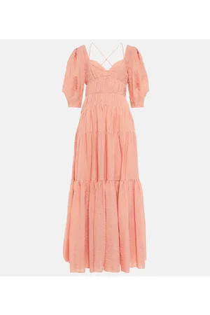 Jonathan Simkhai Wilder cotton gauze midi dress
