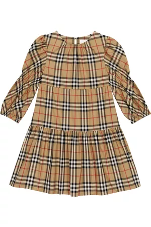 Burberry Vintage Check cotton-blend dress
