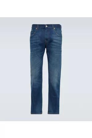 Gucci Mid-rise tapered jeans