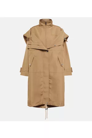 Burberry Hooded technical raincoat