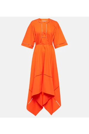 Roksanda Talita asymmetric midi dress
