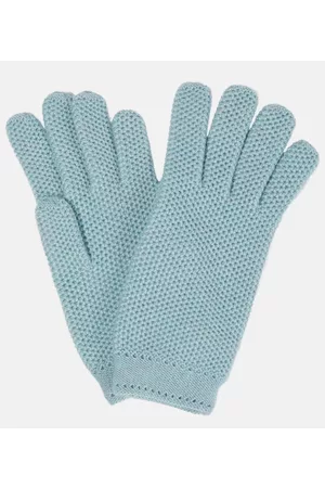 Loro Piana Kobieta Rękawiczki - Crochet cashmere gloves