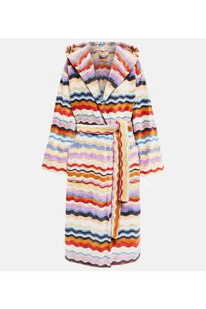 Missoni Bonnie hooded cotton robe