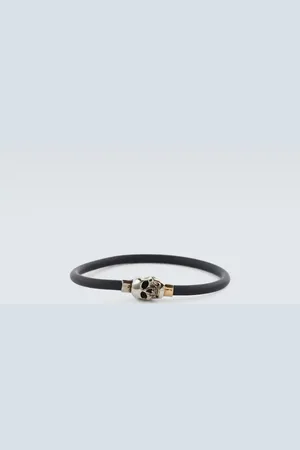 Alexander McQueen Skull rubber bracelet