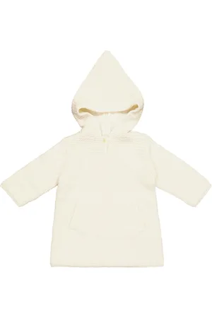 BONPOINT Baby hooded cashmere coat