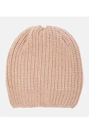 Brunello Cucinelli Kobieta Czapki - Sequined cashmere and silk beanie