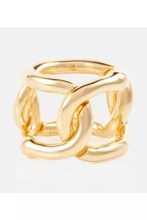 Bottega Veneta Gold-plated sterling silver ring