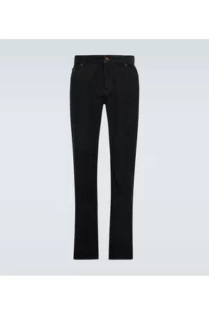 Saint Laurent Cotton corduroy skinny pants