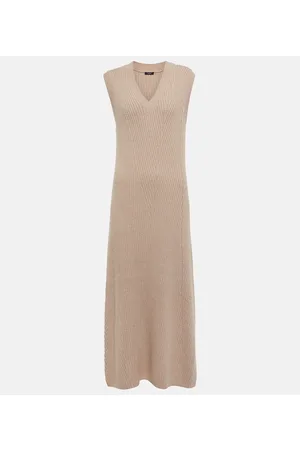 Joseph Cotton and wool knit maxi dress