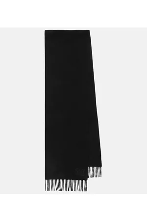 Max Mara Kobieta Kaszmiru - Wsdali fringed cashmere knit scarf