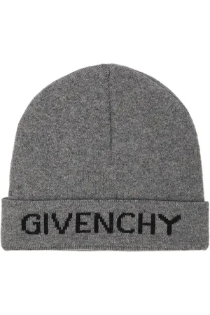Givenchy Baby logo cotton and cashmere beanie