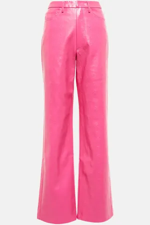 ROTATE Rotie high-rise faux leather pants