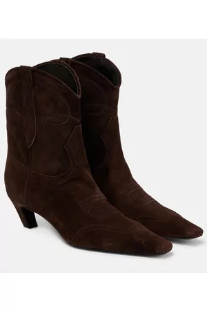 Khaite Kobieta Kowbojki - Dallas suede cowboy boots