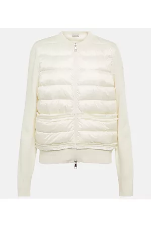 Moncler Zipped padded down cardigan