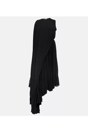 Balenciaga Gathered asymmetric gown