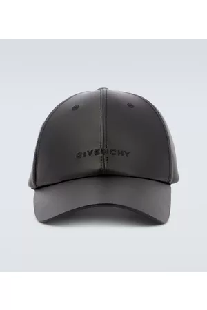 Givenchy Logo leather baseball cap