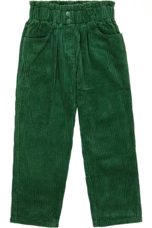 Stella McCartney Kobieta Sztruksowe - Paperbag-waist corduroy pants